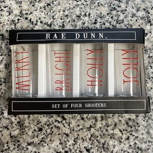 NWT RAE DUNN Shooters Glasses